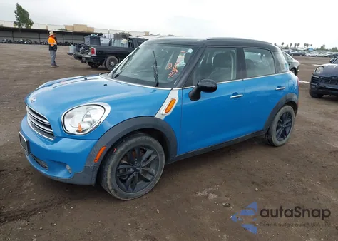 2016 Mini Countryman Cooper z USA, uszkodzony, nr VIN WMWZB3C54GWR49629